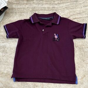 Psycho Bunny Purple Kids Polo Shirt